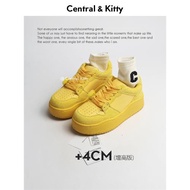 【星恩奇】CENTRAL KITTY厚底運動休閑低幫板鞋女款2024新款夏季