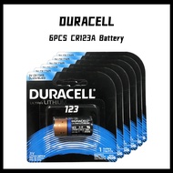 Duracell แบตเตอรี่ลิเธียม 3V CR123 CR123A DL 123 CRCR17345 สําหรับแฟลชกล้อง วิสัยทัศน์กลางคืน