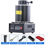 1500W Gold Melting Furnace 1-3 KG Electric Melting Furnace with Crucible and Ingot Mold Gold Silver 