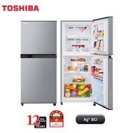 TOSHIBA 203L 2 Door Inverter Fridge Refrigerator GR-B22MP (SS) Peti Sejuk 冰箱