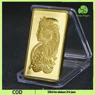 Logam Mulia Replika 999.9% Logam Mulia Emas Akrilik Aksesoris Mahar Seserahan Gold Replika Lm UBS