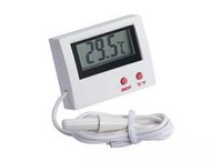 【露天A1店】(HT-5 溫度計 帶線) 電子式溫度計 -50℃~+110℃ 溫度計 魚缸溫度計 探針式