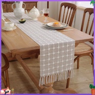 Cotton and Linen Modern Table Runner Cloth 4 seater 6 seater 8 seater for Coffee Tables Dining Table