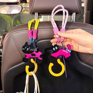 Car Cute Creative Hook Car Back Car Seat Multifunctional Storage Hook Car Rear Storage Hook 2Gcf