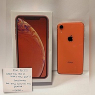 iPhone XR Coral 128 GB imei resmi terdaftar kmenperin, sinyal aktif all operator. Garansi imei perma