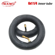 ❡ 6x1 1/4 Butyl Rubber Inner Tube for 6 Inch Mini Motorcycle Scooter Electric Scooter E-bike Trolley 150MM Inflation Wheel 6x1.25