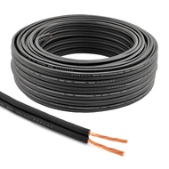 12 AWG Speaker Wire 100ft OFC 12/2 Gauge Flexible Full Copper Home Car Audio Speaker Wire Black - 10