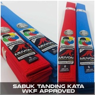 Sabuk Pertandingan Karate Muvon WKF APPROVED