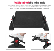 Ergonomic Foot Rest Under Desk with Massage Function Office Foot Rest Foot Stool