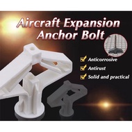 Aircraft, butterfly, expansion screw, expansion plug, gypsum board, hollow wall, wooden board, plastic ceiling