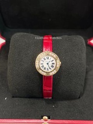 🔥🔥[現貨]Cartier Ballon Bleu 卡地亞藍氣球系列 WE800631 白面羅馬 18K玫瑰金 原鑽 石英 有出世紙✅cartier/cartier watch/ball watch/