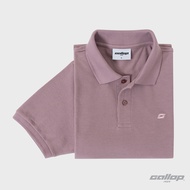 GALLOP : WRINKLE FREE WAFFLE POLO เสื้อโปโลผ้าวาฟเฟิลผู้ชาย รุ่น GP9062 Set GRAY Color / ราคาปกติ 12