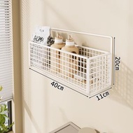 全城熱賣 - 洗衣機上方置物架 陽臺壁掛式架子 衛生間牆上免打孔洗漱用品 儲物架（快遞送貨上門）