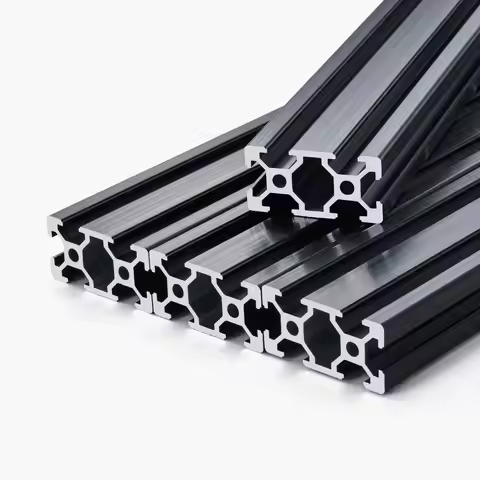 4PCS 39.4 in (1000 mm) T Slot 2040 Aluminum Extrusion Anodized Linear Rail