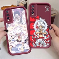 Wine Red Case for VIVO Y20a Y12a Y20i Y11S Y20s Y20g Y20 Y12S Y20t Z-40 One Piece