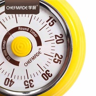 [CHEFMADE] Magnetic Kitchen Timer Magnetic Timer Retro Kitchen Timer Mechanical Visible Cooking Time