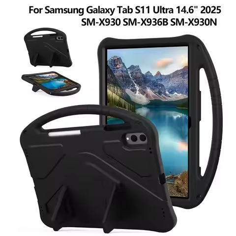 EVA Kids Armor Shockproof Case for Samsung Galaxy Tab S11 Ultra 14.6'' 2025 SM-X930 SM-X936B X930N S