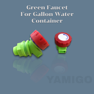 Green FAUCET FOR 5 Gallon Water Container Slim