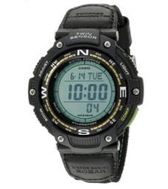 CASIO 羅盤指南針(指北針)雙顯登山、運動錶SGW100B-3A (耐用200M防水)