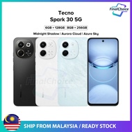 Tecno Spark 30 5G/KL8 (6GB+128GB)(8GB+256GB) Original Tecno Malaysia Warranty