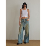 Not for everyone - Muddy baggy denim