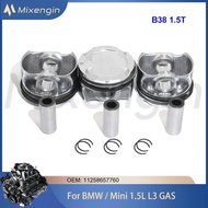Auto Engine Parts Piston & Ring Kit Φ82.00mm Fit BMW B38 1.5L L3 GAS For 15-21 BMW 116i 118i 218i 31