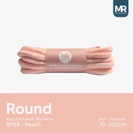 MR Shoelaces RP58 Peach (Light Pink) Round Shoelaces BIG 6mm Shoelaces 90cm 100cm 120cm 150cm 180cm-
