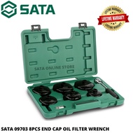 SATA 09703 8PCS END CAP OIL FILTER WRENCH / CAP STYLE OIL FILTER WRENCH / TOYOTA / NISSAN / HONDA / 