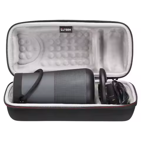 LTGEM EVA Hard Case For Bose SoundLink Revolve+ Speaker Protective Travel Carrying Storage Bag(only 