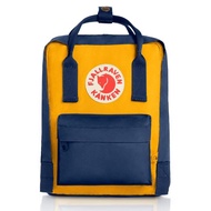 Sweden Fjallraven-F23561-560-141 Kanken Mini Retro Backpack Small Square School Bag-Dark Blue/Yellow