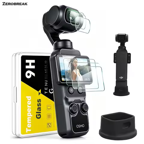 Screen Protector Tempered Glass For DJI Osmo Pocket 4/3 Ultra-Clear Anti-Scratch Lens Film For DJI P