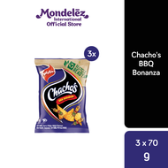 [Bundle of 3] Twisties Chachos Corn Chips Mid Pack [Cheesy Cheese/ BBQ Bonanza/ Spicy Curry] (70g)
