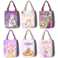 Rapunzel Tangled Tangled Rapunzel Portable Canvas Shopping Bag Shoulder Bag