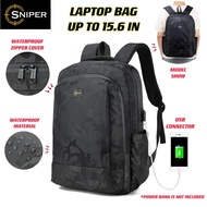 SP052) [SCENTED W PERFUME] High Quality Water Resistant SNIPER backpack laptop/school bag with Water