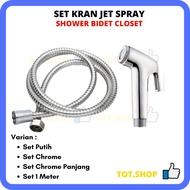 [jet Faucet Set] shower Bidet Closet jet Spray Set shower Hose jet shower toilet stainless shower Head