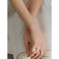 Jeanne bangle silver bracelet
