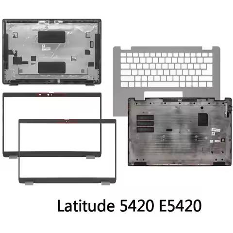For Latitude 5420 E5420 Replace Cover LCD Back Cover Front Bezel Palmrest Bottom Case 0DW98X 063DTN
