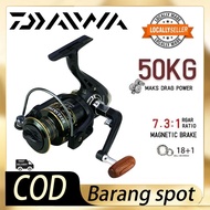 DAIWA Spinning Reel Casting Reel Fishing Reel Mesin Casting Baitcasting Reel 50kg Max Drag