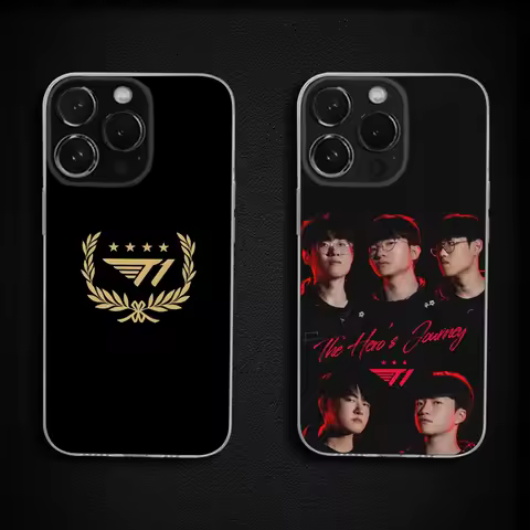 SKT T1 Faker L-LOL Phone Case For iPhone 16,15,14,13,12,11 Plus,Pro,Max,XR,XS,X,Plus,SE,Mini Transpa