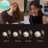 ThickRich Pearl Ear Clip Fashion Without Ear Hole Earings Simple Ear Cuff Fake Piercing Fashion Jewe