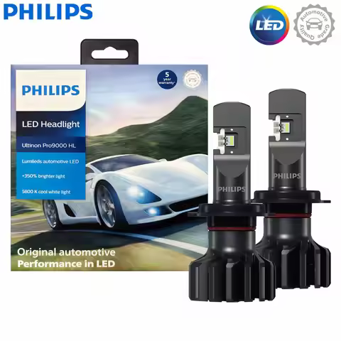 Philips Ultinon Pro9000 New Gen2 H7 LED +350% Bright Car Headlight 5800K Cool White with Lumileds LE