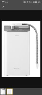 Panasonic 聲寶電解水機Panasonic 樂聲 Micro Filtration Alkaline Water lonizer 鹼性電解水機 TK-AS500