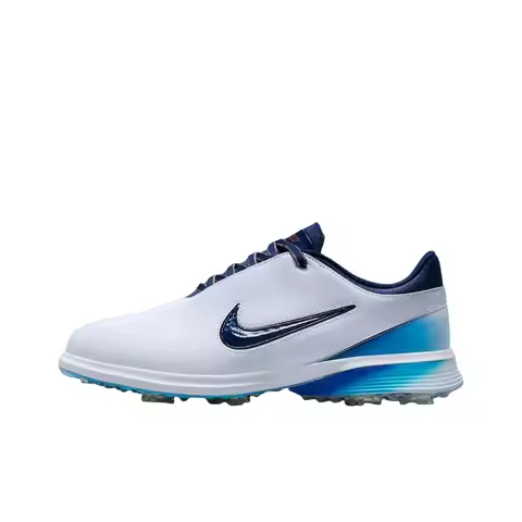 Nike Victory Tour 4 Golf Shoes Men's Low Top White Blue HJ4503-001