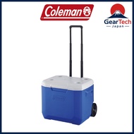 Coleman 60QT Wheeled Cooler (Red/White) - Heavy-Duty, Insulated, and Ideal for Camping, Outdoors, an