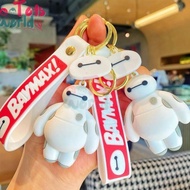 GANTUNGAN Baymax Keychain Keychain Car Motorcycle Bag Keychain