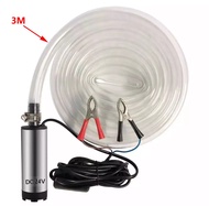 ELVES DC 12V /24V Electric Oil Pump Diesel Pump Oil Pumping Artifact Stainless Steel Universal Water