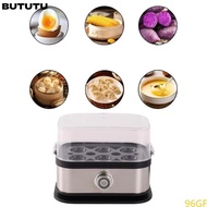 BUTUTU Eggs Boiler, 6 Eggs Capacity Auto Shut- Smart Egg Cooker,  200W Power Multi Functional Space 