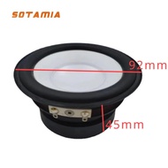 SOTAMIA 1Pcs 3.5 Inch Subwoofer Speaker 4 Ohm 30W 20 Core Waterproof Speaker Audio Unit Hifi Strong 