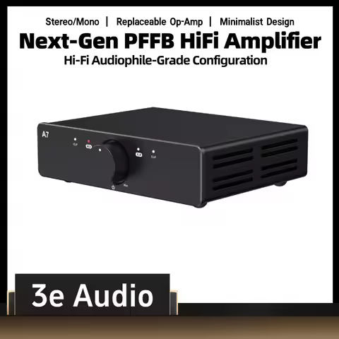 3E Audio Next-gen A5 A7 HiFi Amplifier Stereo Mono with Enhanced PFFB TPA3255 TPA3251 Professional A
