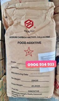 Chất tạo sệt cho thực phẩm CMC_Sodium Carboxymethyl Cellulose 1KG